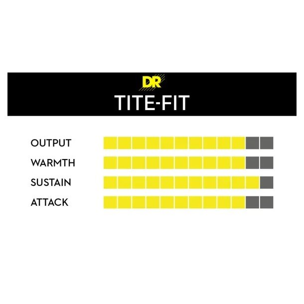 DR Strings EH-11 Tite-fit electric-guitar-strings, 011-050